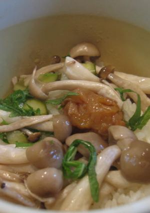 しめじ梅干しそ丼-レシピのメイン写真