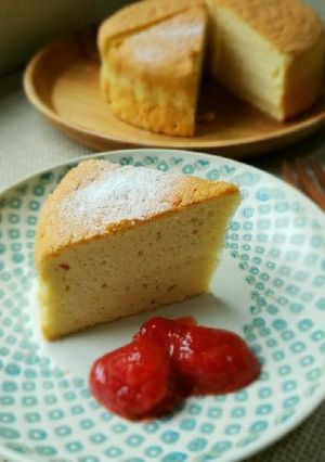 米粉スイーツの基本スポンジケーキ-レシピのメイン写真