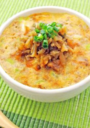 豆腐とひき肉の中華蒸し-レシピのメイン写真