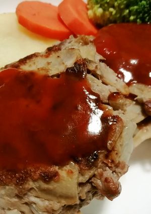 鹿肉ごぼうハンバーグ(富士山鹿)-レシピのメイン写真