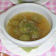 とろけるナスのコンソメスープ♪