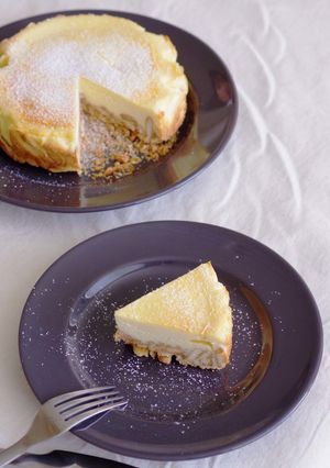 半熟チーズケーキ-レシピのメイン写真