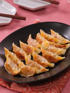 ピリ辛!スタミナキムチ餃子-レシピのメイン写真
