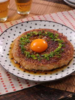 ふわふわ食感のジャンボつくねバーグ-レシピのメイン写真