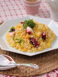 プリプリ食感!たこチャーハン-レシピのメイン写真