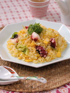 プリプリ食感!たこチャーハン-レシピのメイン写真