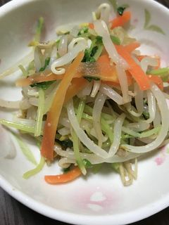 もやしと豆苗のごま酢和え-レシピのメイン写真