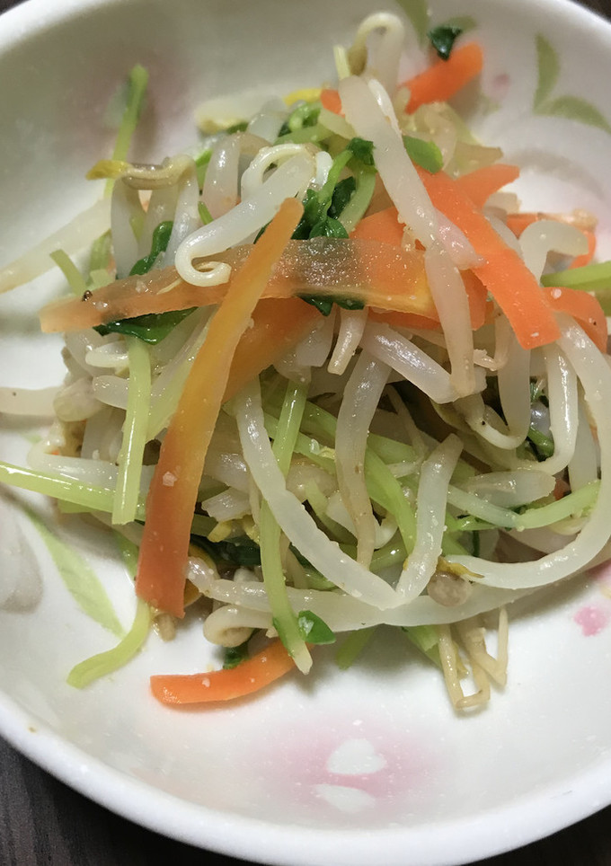 もやしと豆苗のごま酢和え-レシピのメイン写真