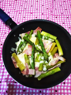 アスパラとベーコンのチーズ焼き-レシピのメイン写真