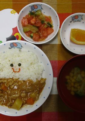 【保育園給食】トマトマリネ-レシピのメイン写真