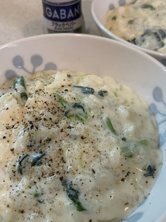 在宅ワーク飯!お手軽ミルク粥-レシピのメイン写真