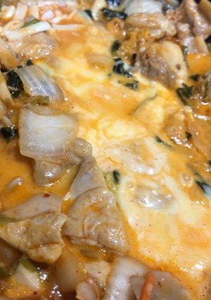 簡単！キムチでチーズダッカルビ風-レシピのメイン写真