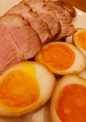 圧力鍋で絶品チャーシューと半熟味玉-レシピのメイン写真