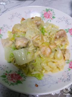 白菜とチキン簡単クリーム煮( ´ч` )-レシピのメイン写真