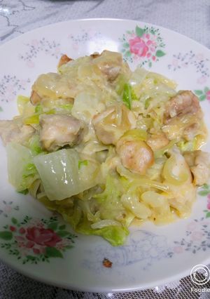 白菜とチキン簡単クリーム煮( ´ч` )-レシピのメイン写真