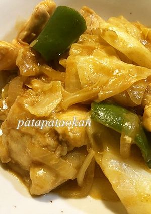 ムネ肉キャベツのカレーケチャップ煮-レシピのメイン写真