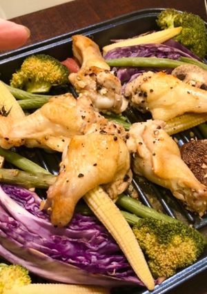 超豪華♡パーティー手羽元グリルチキン-レシピのメイン写真