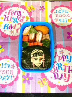 簡単 キャラ弁 鬼滅の刃8-レシピのメイン写真