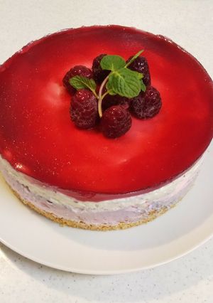 ラズベリーレアチーズケーキ꙳★*゚-レシピのメイン写真