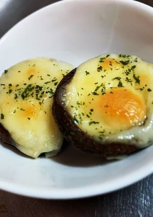 オーブンで簡単♪椎茸のマヨチーズ焼き-レシピのメイン写真