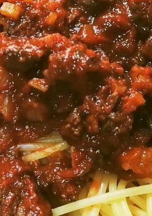 鹿肉ボロネーゼ（富士山鹿）-レシピのメイン写真