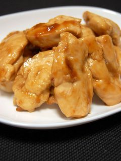 ささみのさっぱり梅照り焼き-レシピのメイン写真