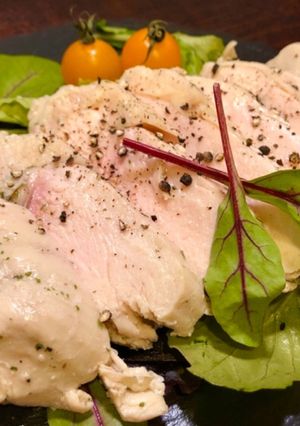 レンジで簡単ダイエット♡サラダチキン-レシピのメイン写真