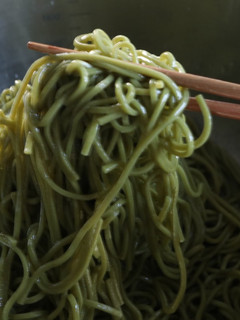 プリンセス鍋で茶そば-レシピのメイン写真