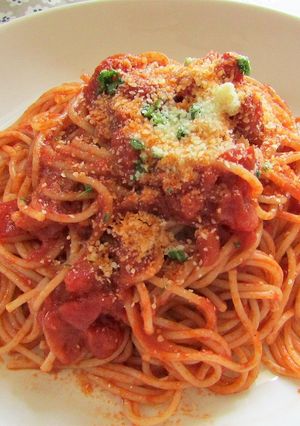 トマトソース基本♡トマト缶でトマトパスタ-レシピのメイン写真