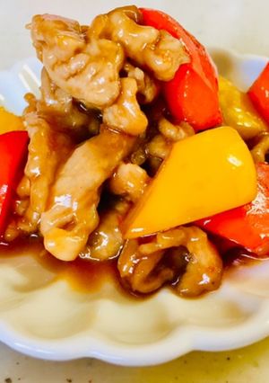 ぉ弁当おかず♡パプリカのホイコーロー♡-レシピのメイン写真