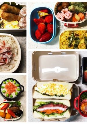 休校お弁当④-レシピのメイン写真