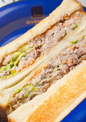 時短ダイエット☆サバ缶サンド-レシピのメイン写真