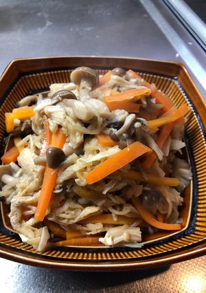 切干大根の煮物-レシピのメイン写真