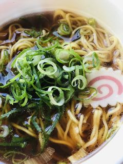 アレンジ★カップラーメンにネギたっぷり-レシピのメイン写真