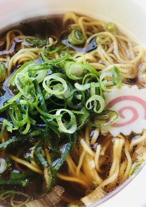 アレンジ★カップラーメンにネギたっぷり-レシピのメイン写真