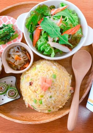 *カップヌードルチャーハン*-レシピのメイン写真