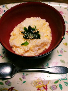 シンプルに✨塩味❗卵粥✳(^q^)☺⛄☕-レシピのメイン写真