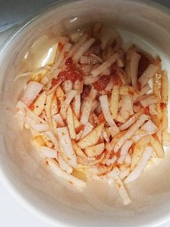 大根の梅和え-レシピのメイン写真
