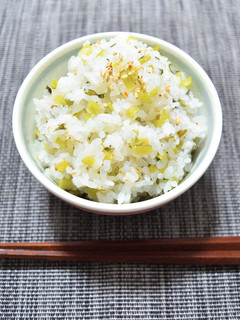 カブの葉の炊き込みご飯-レシピのメイン写真