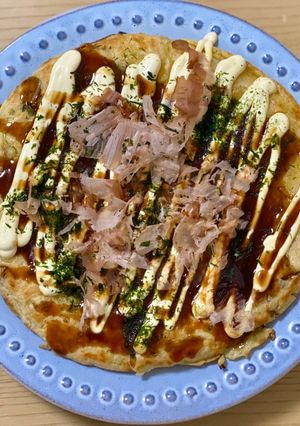 簡単◎キャベツ消費にキャベツお好み焼き！-レシピのメイン写真