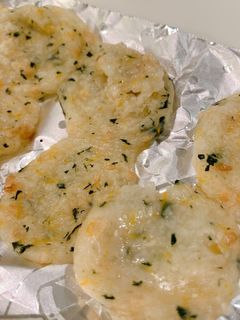 【離乳食後期】トースターでお粥のおやき-レシピのメイン写真