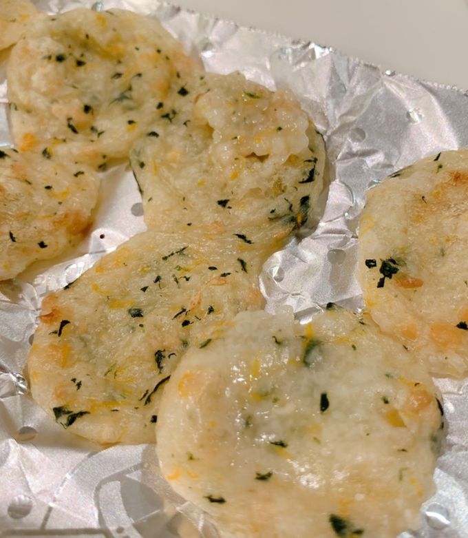 【離乳食後期】トースターでお粥のおやき-レシピのメイン写真