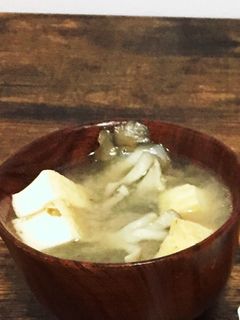 厚揚げとナスのお味噌汁-レシピのメイン写真