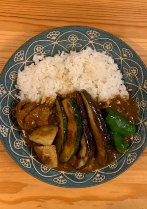 焼き野菜カレー-レシピのメイン写真