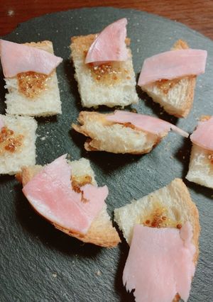 おしゃれおつまみ　ハチミツツブマスタード-レシピのメイン写真