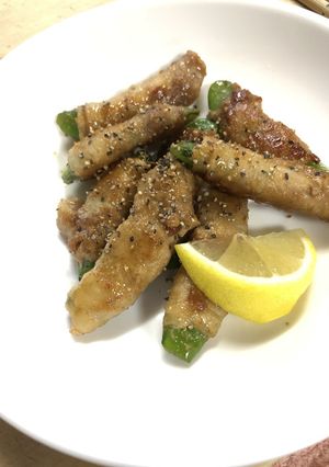 スナップえんどうの家飲みおつまみ☆-レシピのメイン写真