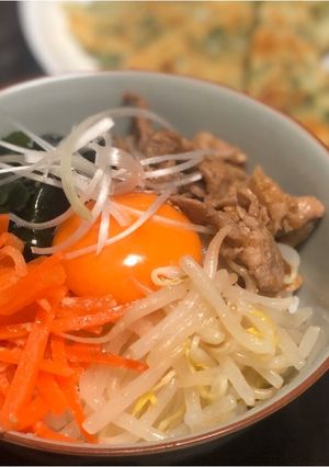 【簡単・本格】韓国気分♩豚肉deビビンバ-レシピのメイン写真