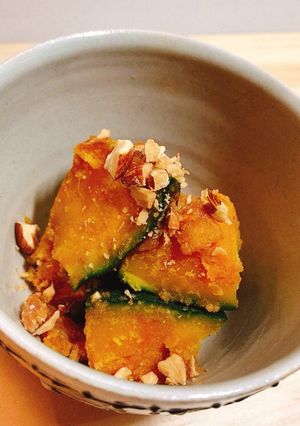 かぼちゃのクッキー和え！？ゴマ和え風-レシピのメイン写真