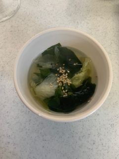 わかめスープ-レシピのメイン写真