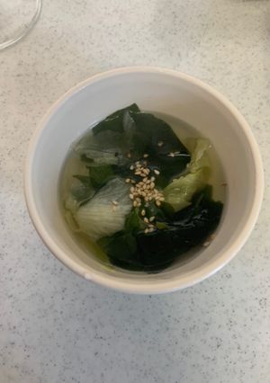 わかめスープ-レシピのメイン写真